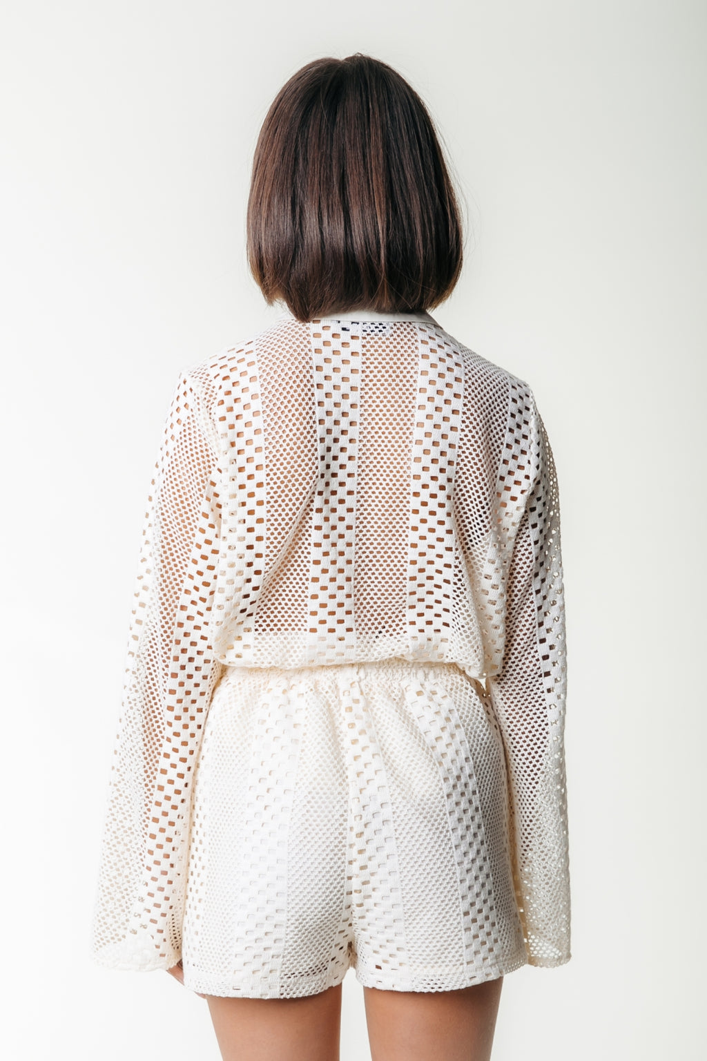 Nolita Crochet Short - Off White