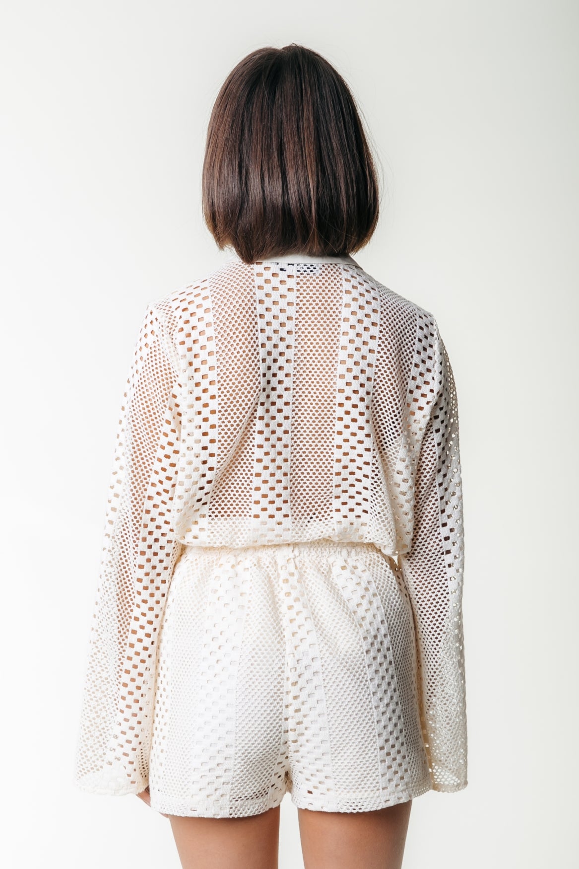 Nolita Crochet Short - Off White