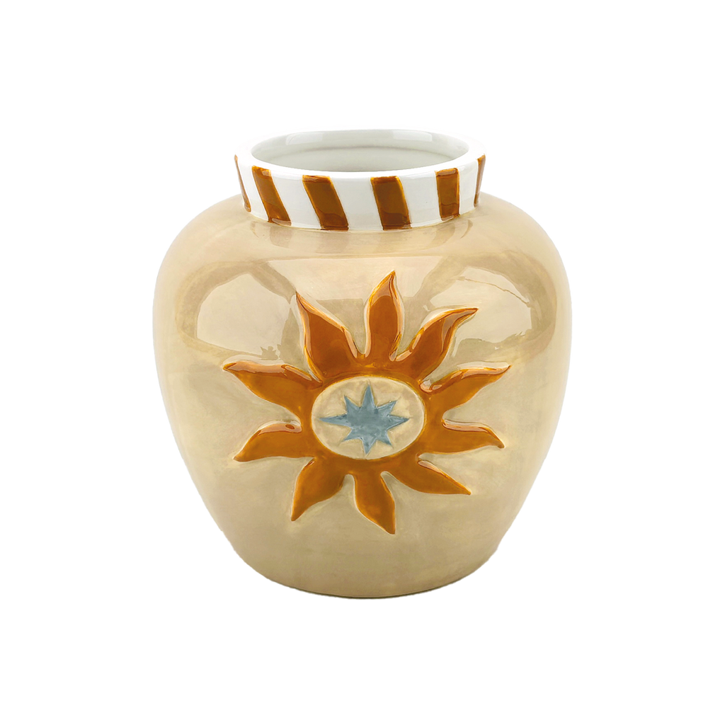 Zonnevaas beige