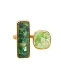 Ring - Boz Double Stone