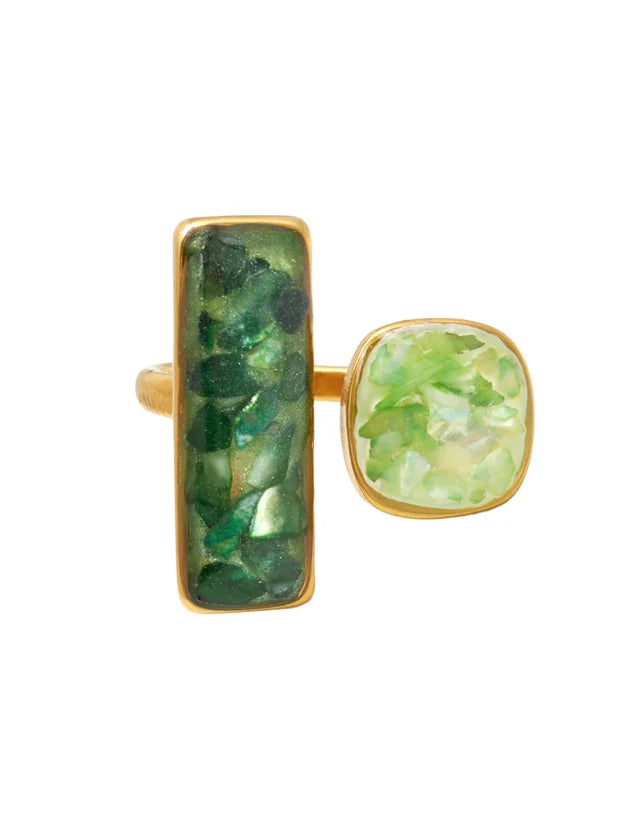 Ring - Boz Double Stone