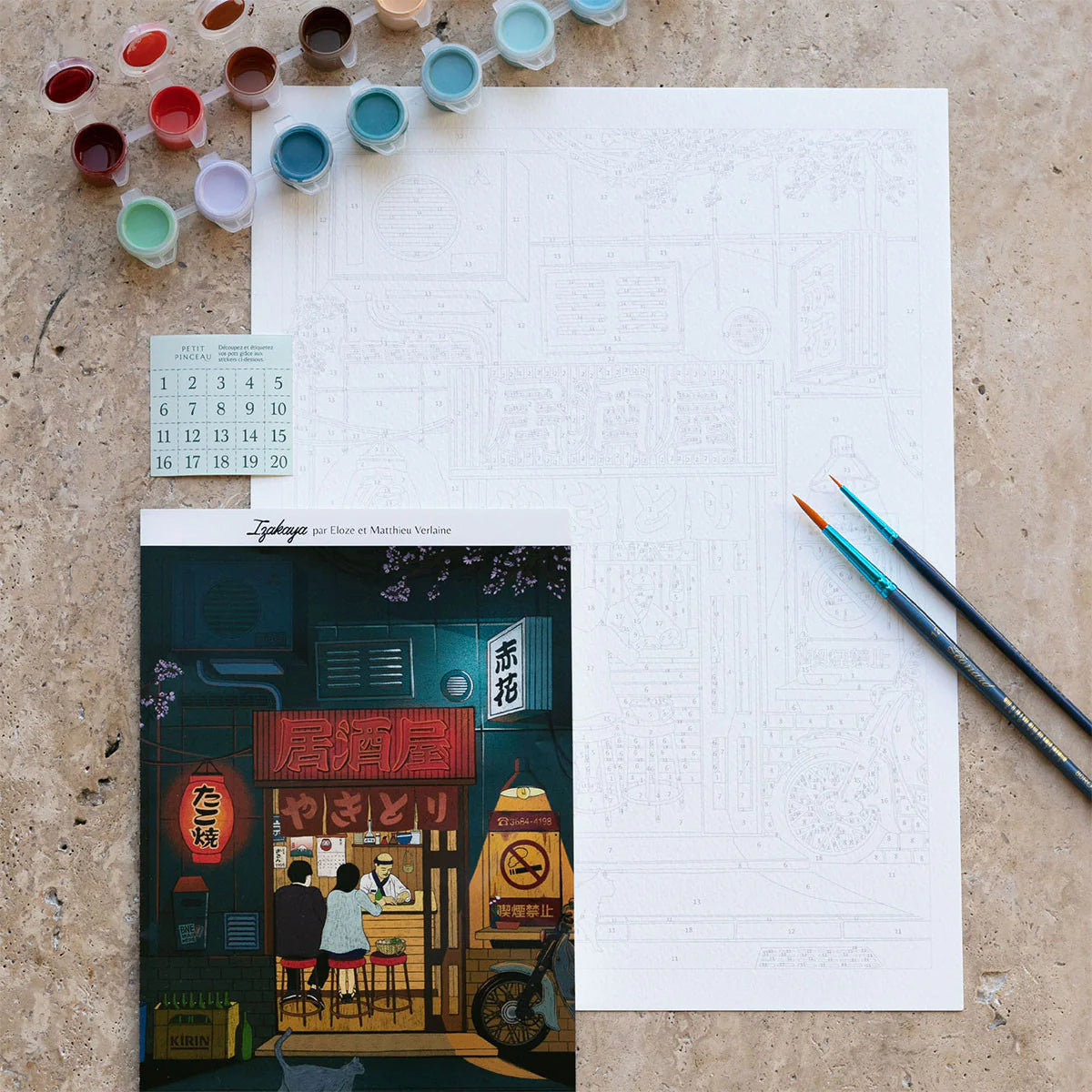 Paint By Numbers - Izakaya