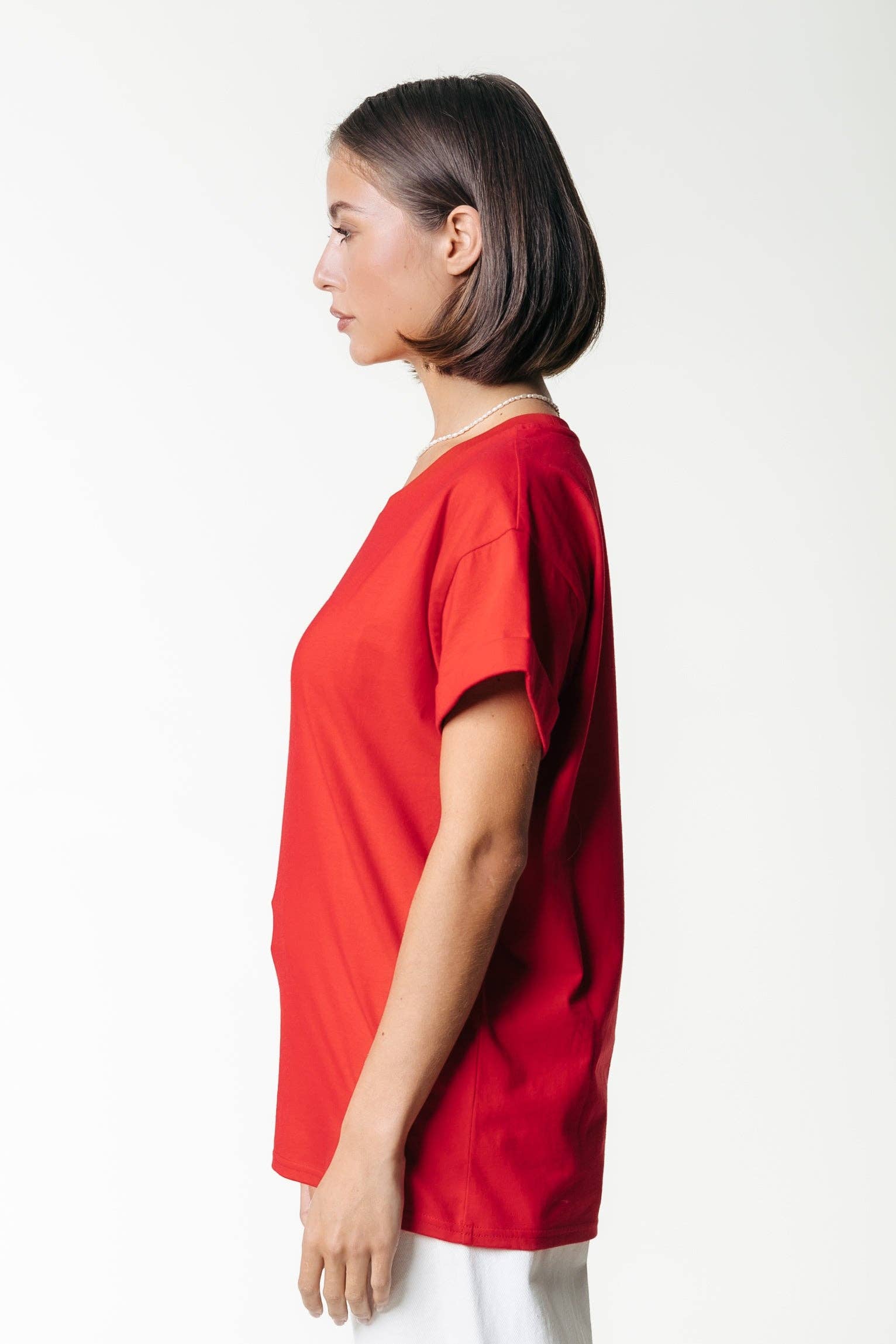 Uni Logo T-Shirt - Racing Rood