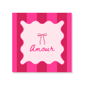 Papieren servetten - Amour