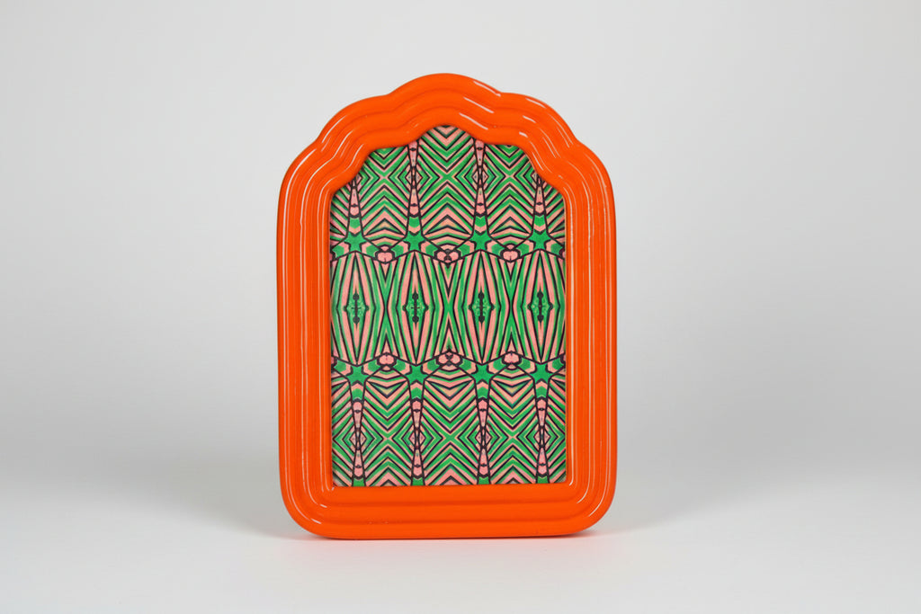 Fotolijst gebogen - oranje