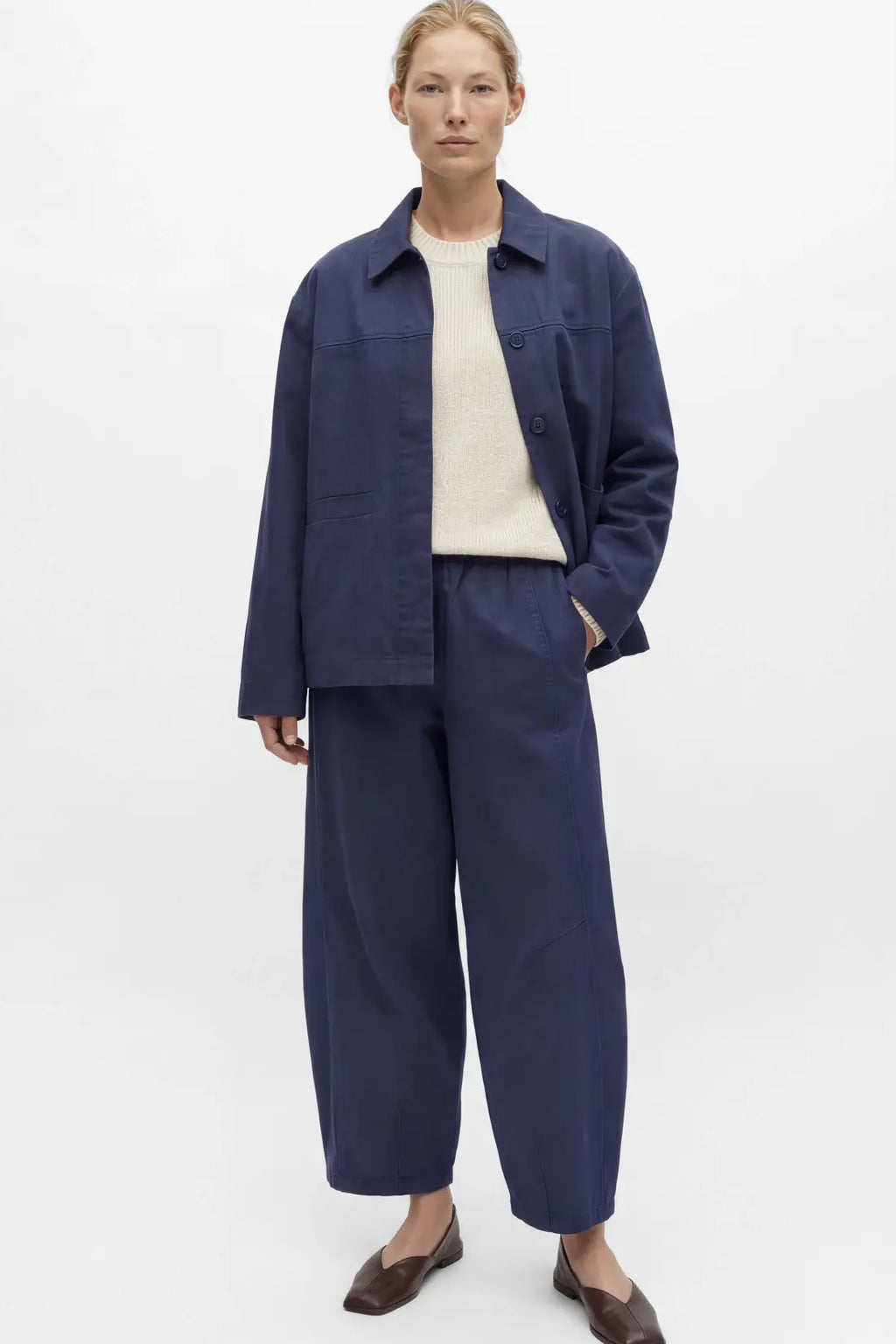 Object - Loose Pant Nathalie / Sky Captain