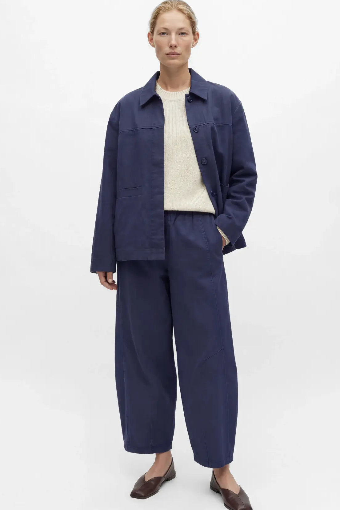 Object - Loose Pant Nathalie / Sky Captain