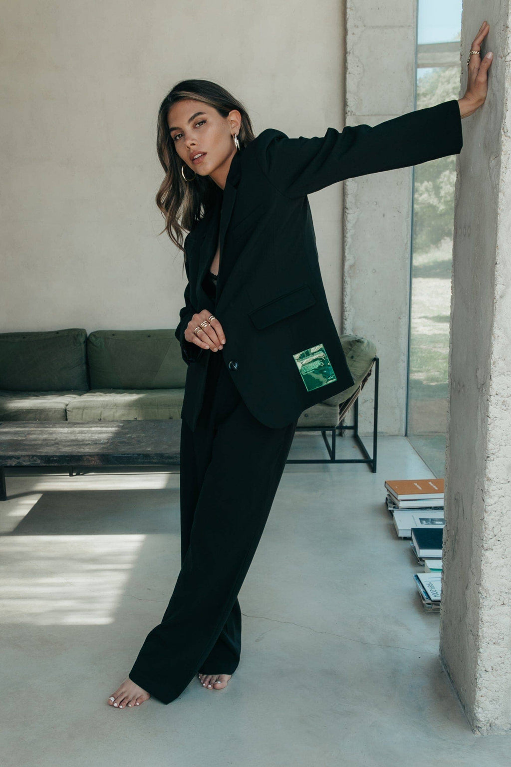 Blazer Gemma - Zwart