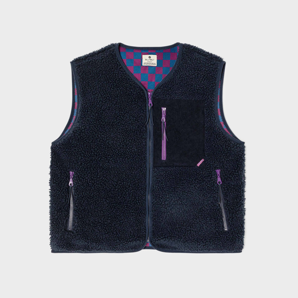 Mouwloos Vest Sherpa - Marine