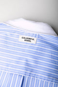 Talia Blouse - Wit/Blauw