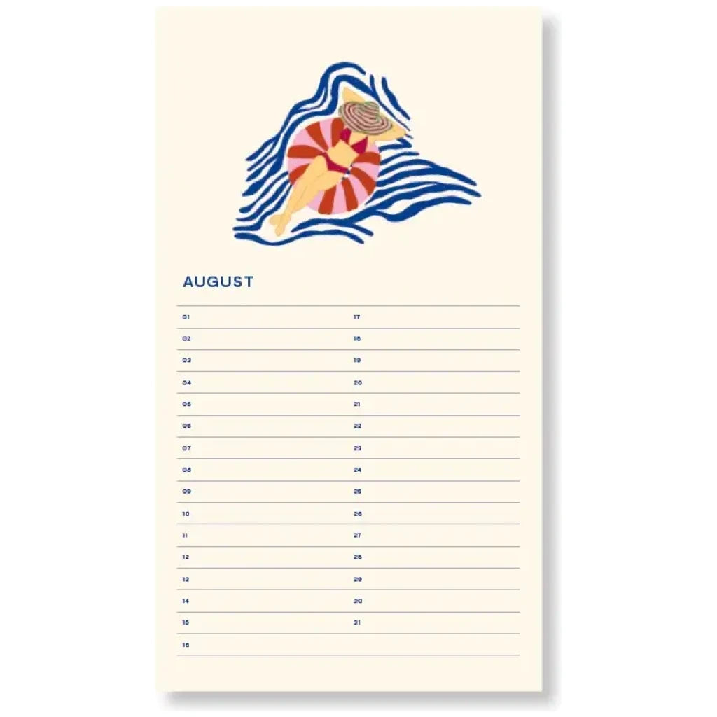 A-Journal Birthday Calendar