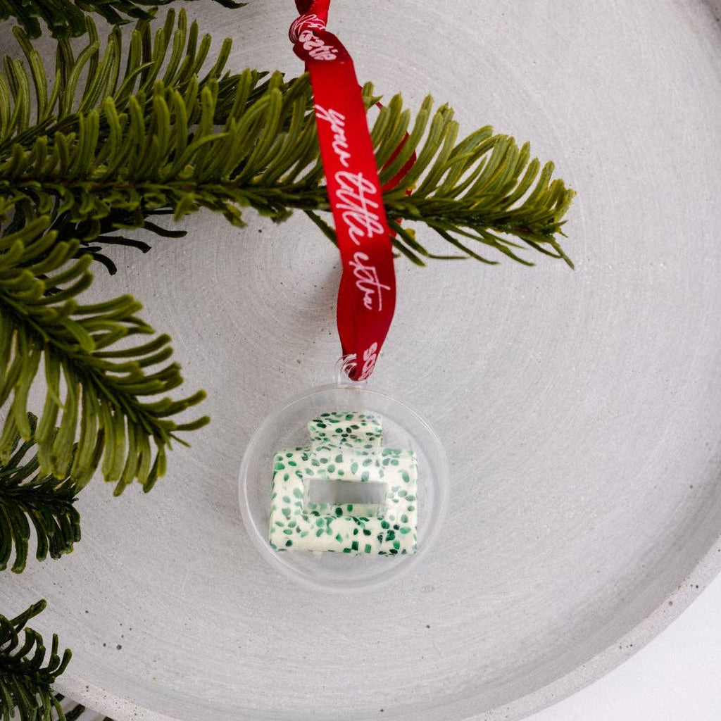 Haarclip - Lib Olive Dott