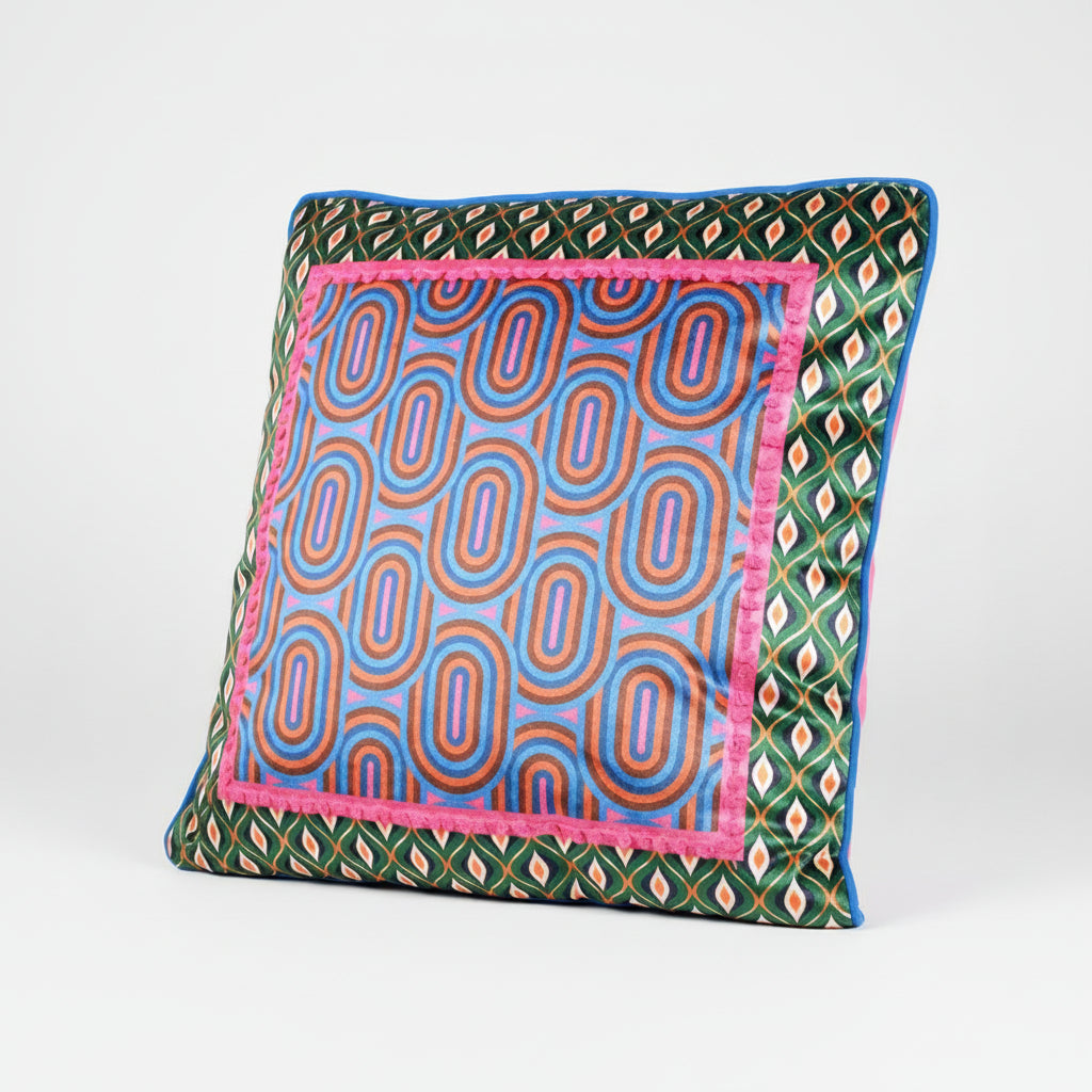 Kussen Retro Velvet - Multi