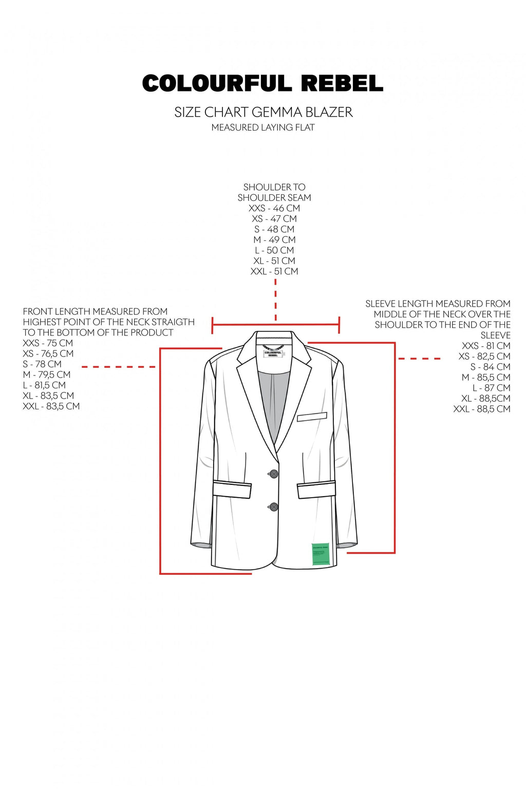 Blazer Gemma - Zwart