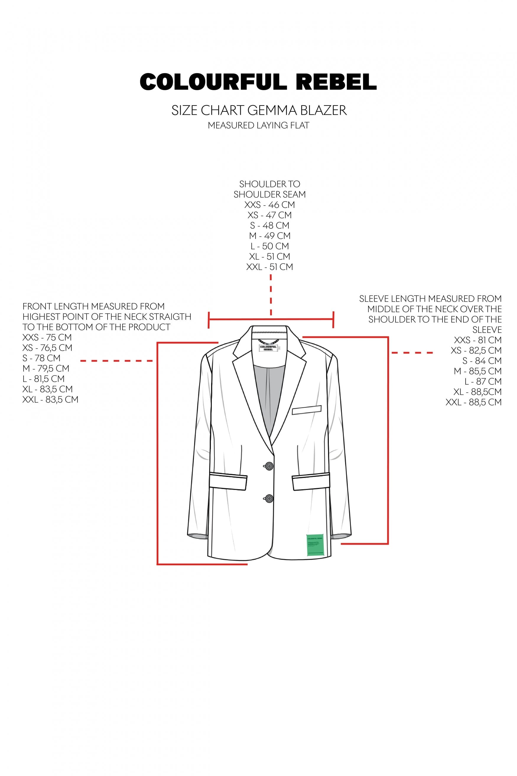 Blazer Gemma - Zwart