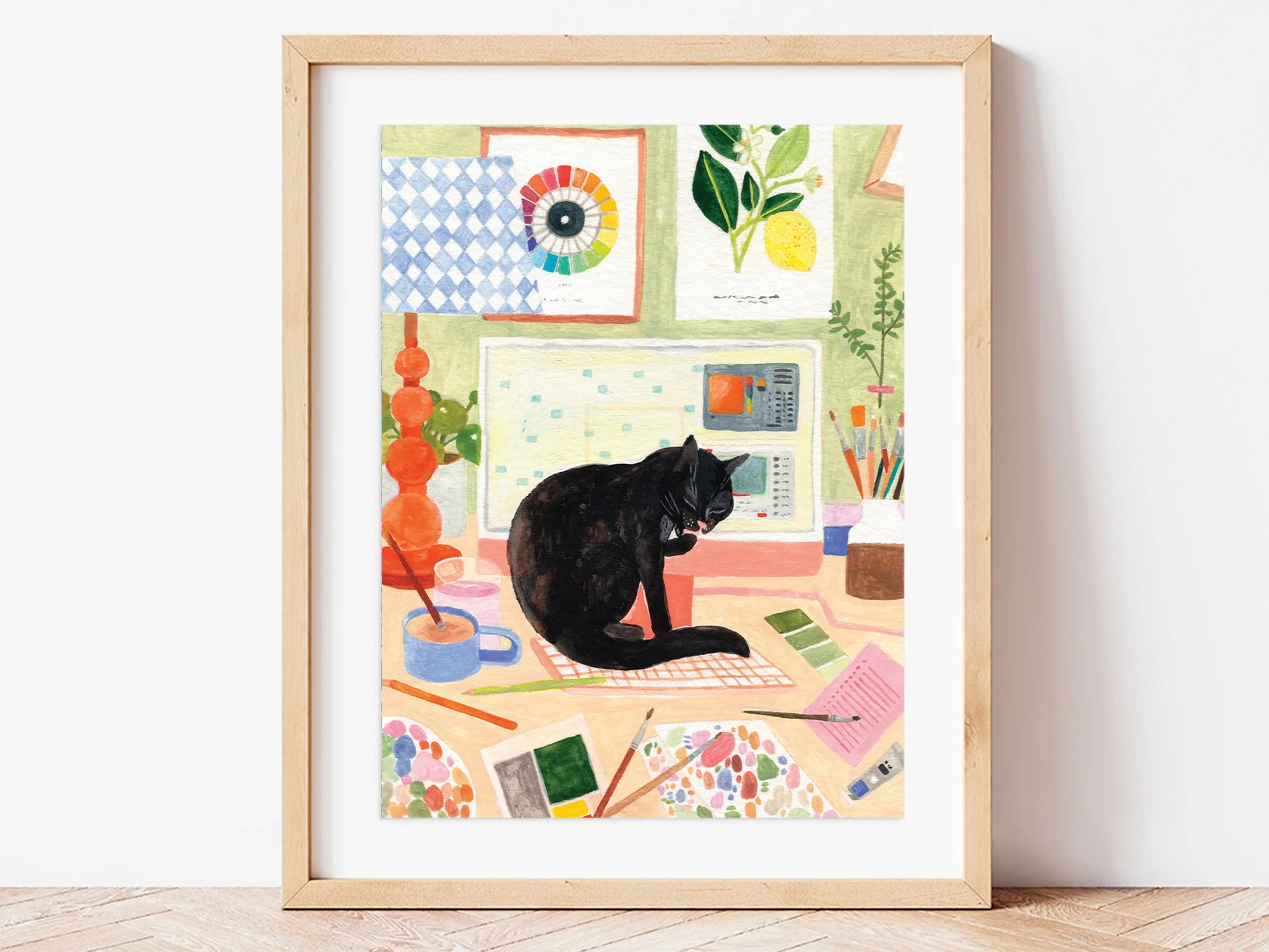 Paint By Numbers - La Pause Du Chat