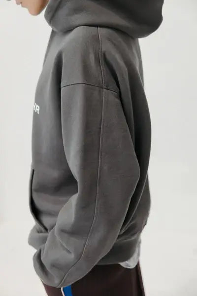 Hoodie Washed Black