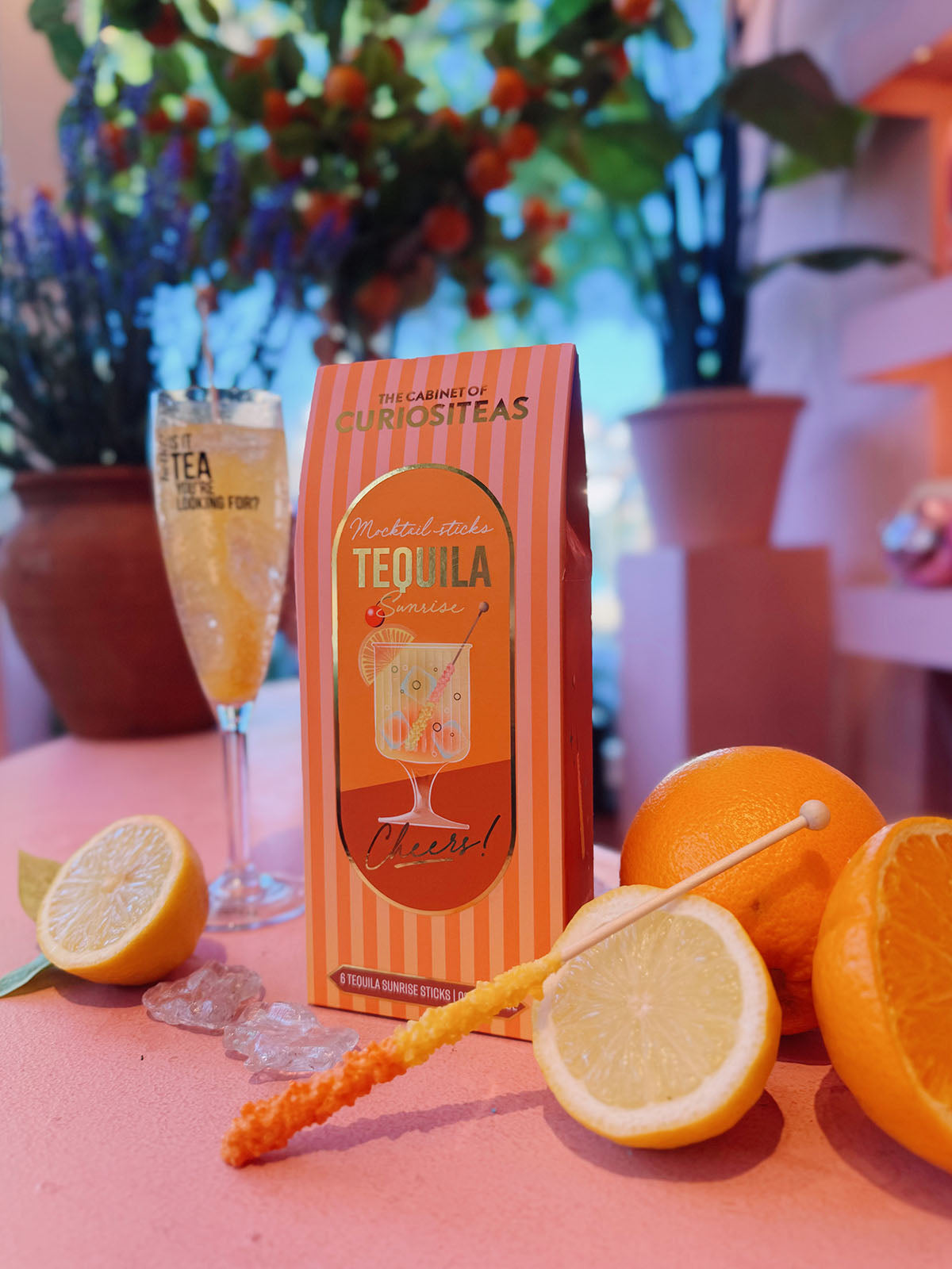 Mocktail Sticks - Tequilla Sunrise