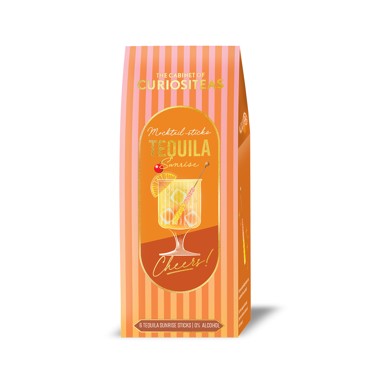 Mocktail Sticks - Tequilla Sunrise