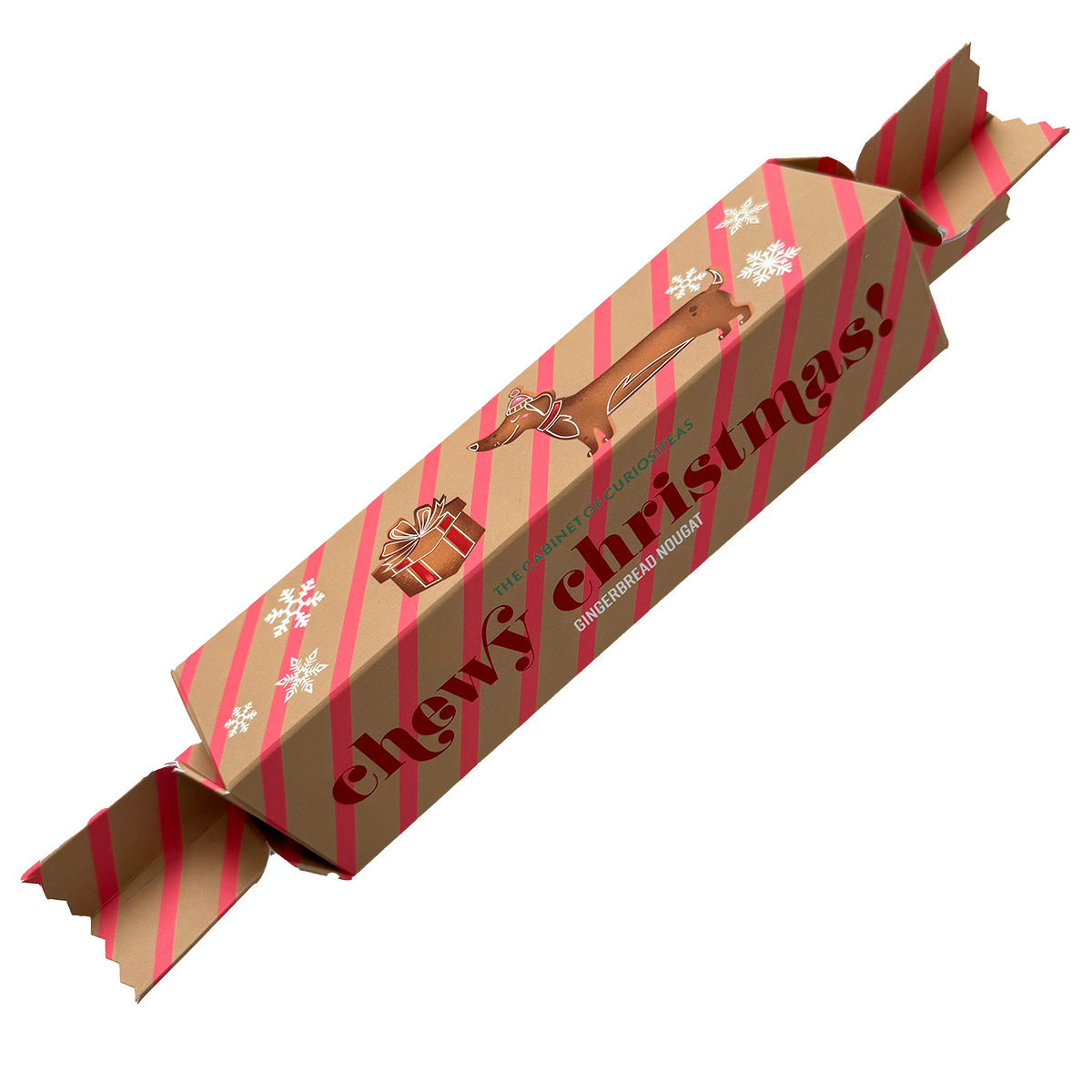 Gingerbread Nougat - Nougat bar in wrapper