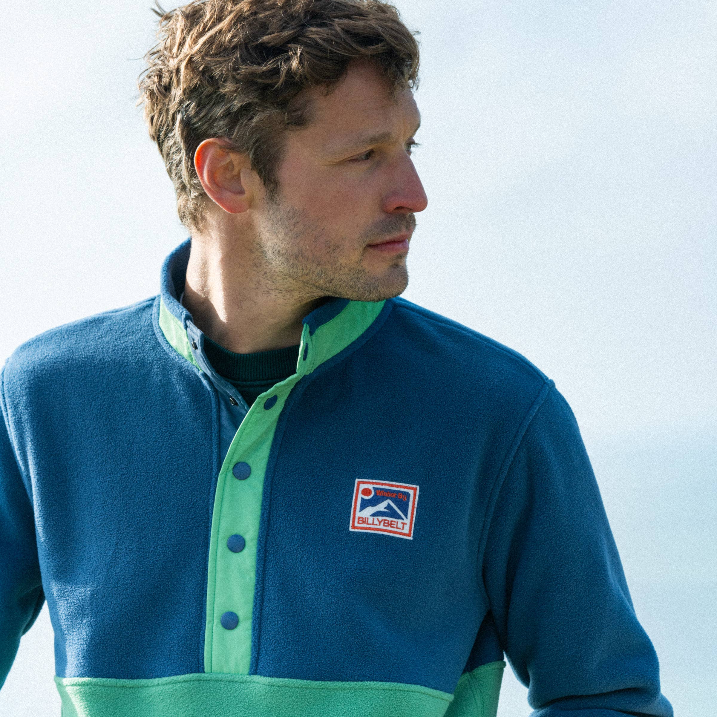 Fleecetrui colourblock