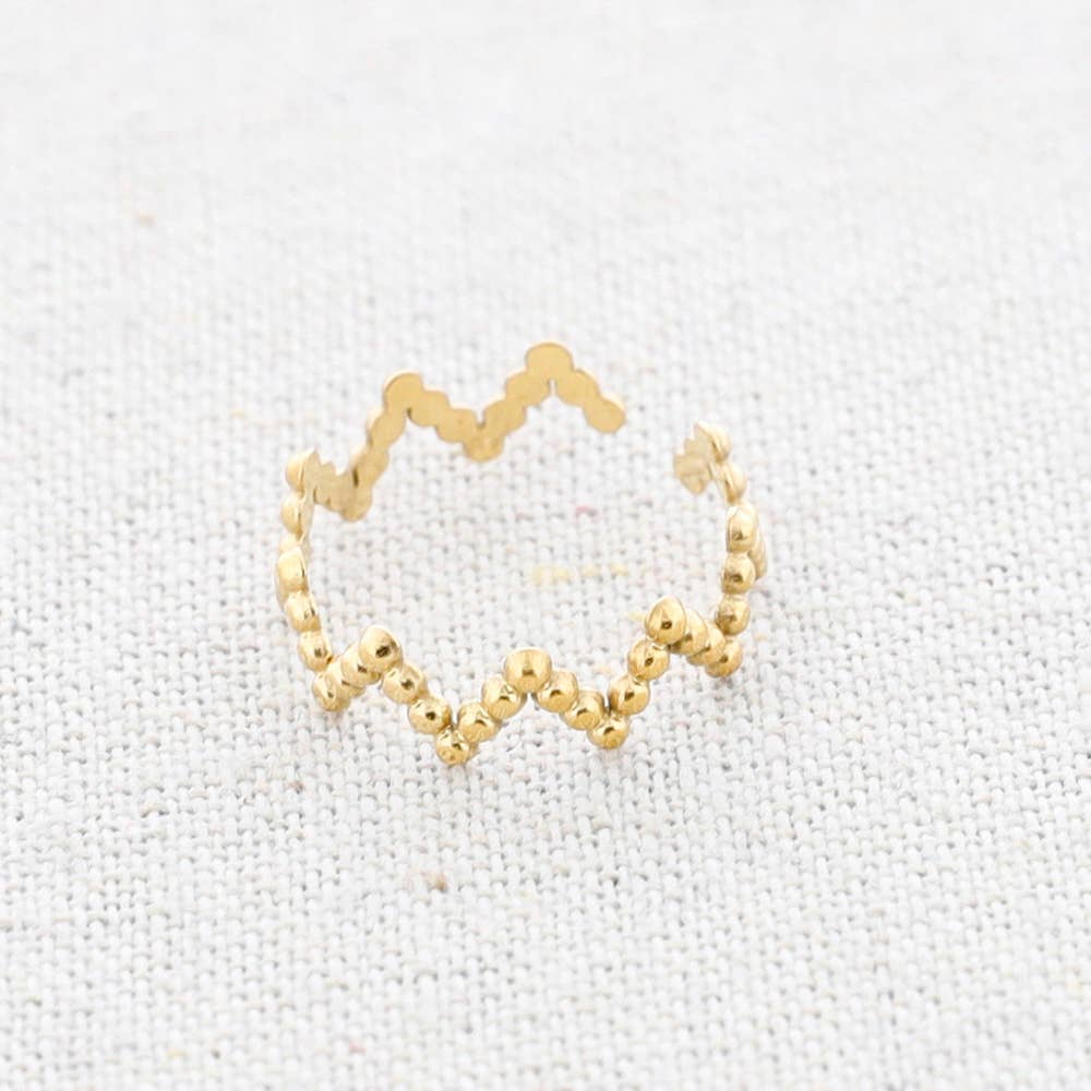 Ring - Zigzag