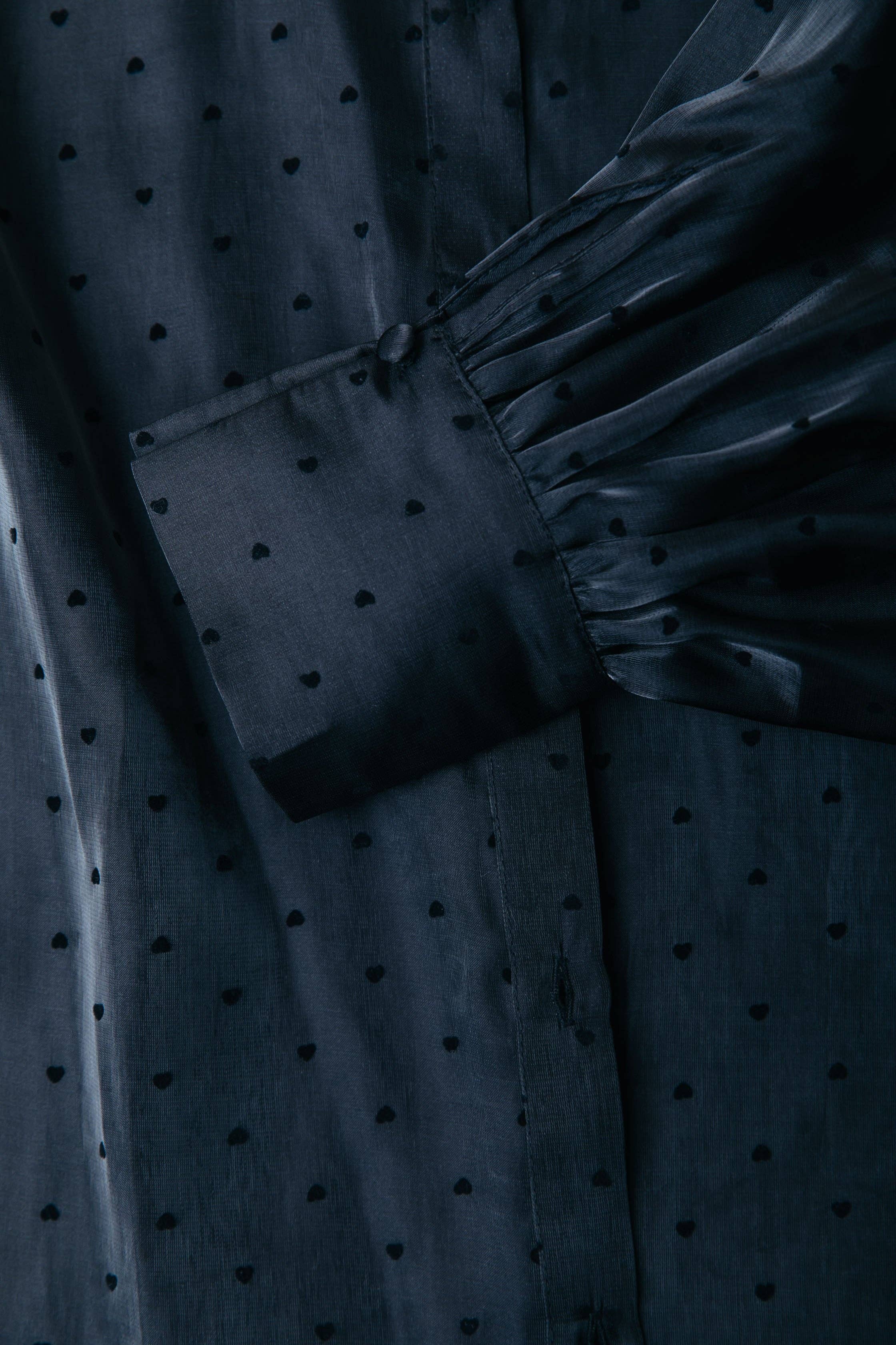 Celine Hart Blouse - Zwart