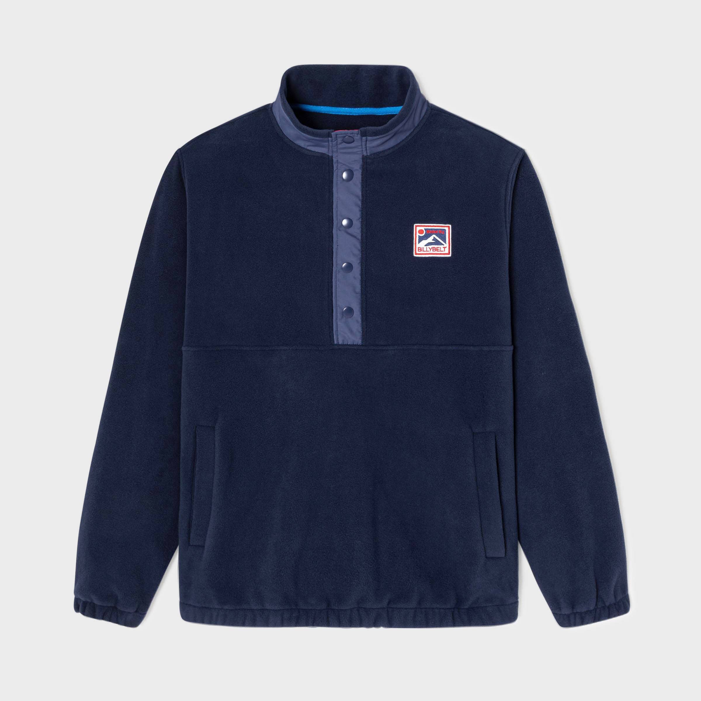 Fleece Trui - Marineblauw