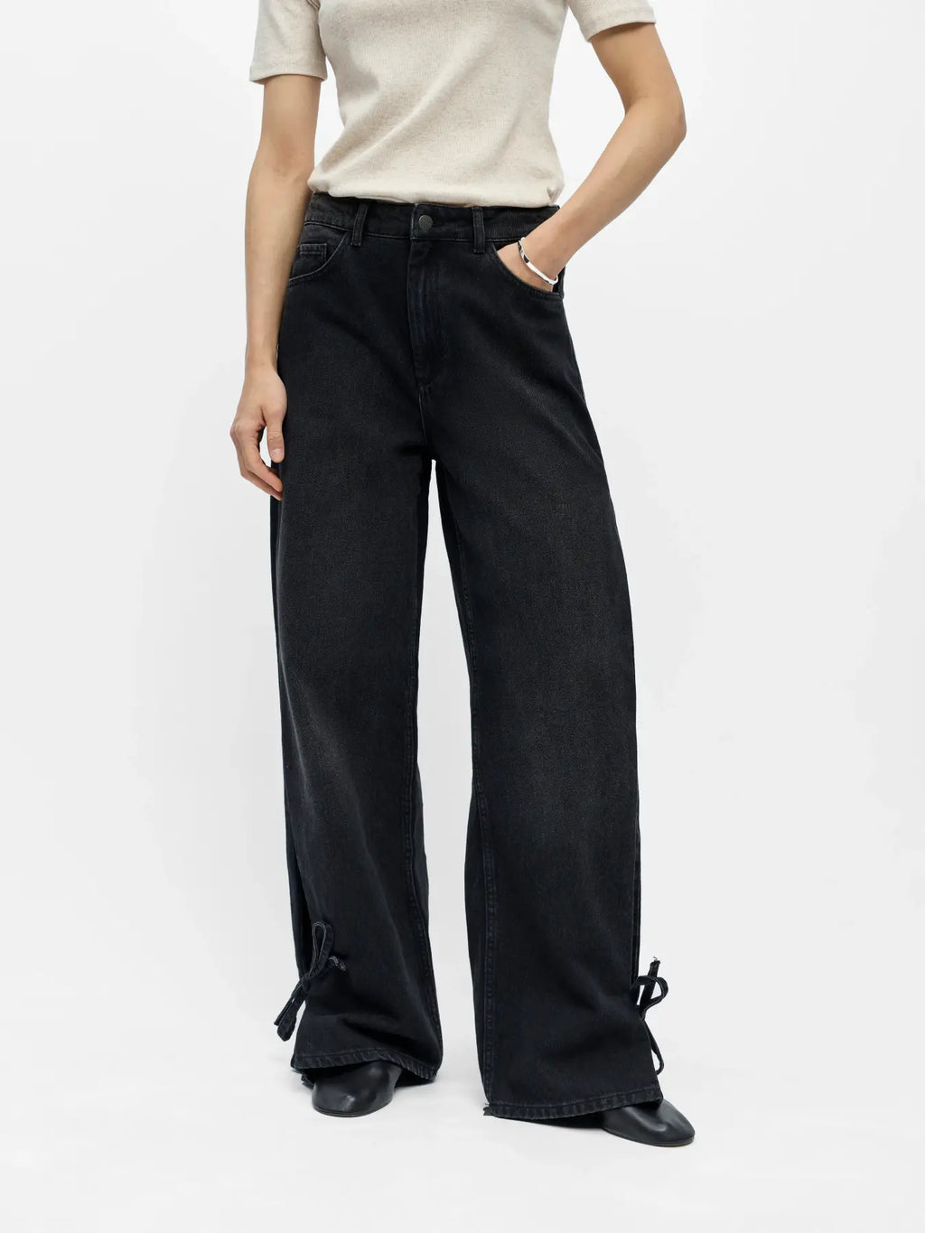 Black Denim Jeans