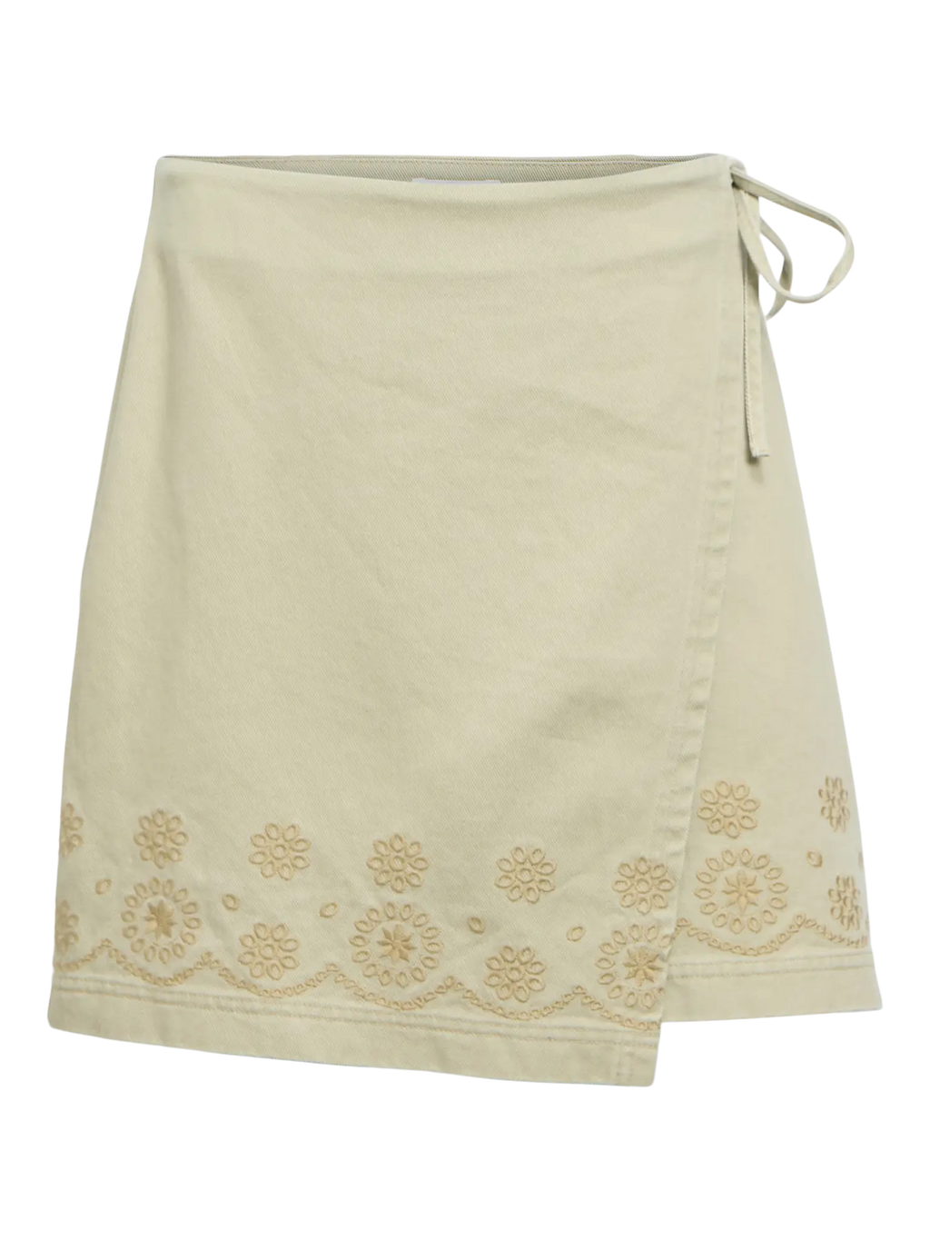 Object Wrap Skirt - Tea