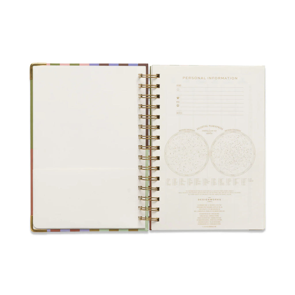 Undated 13 Month Perpetual Planner