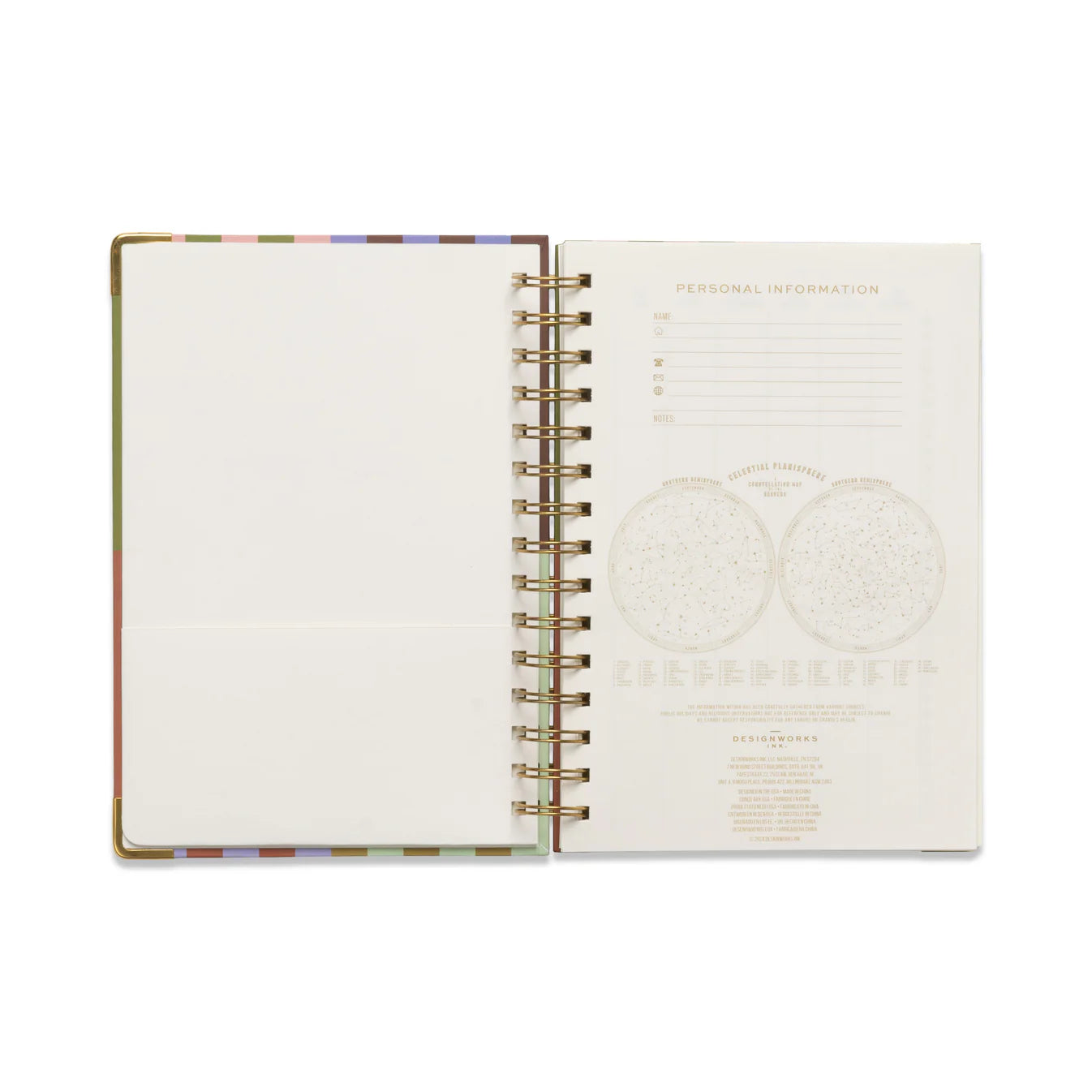 Undated 13 Month Perpetual Planner