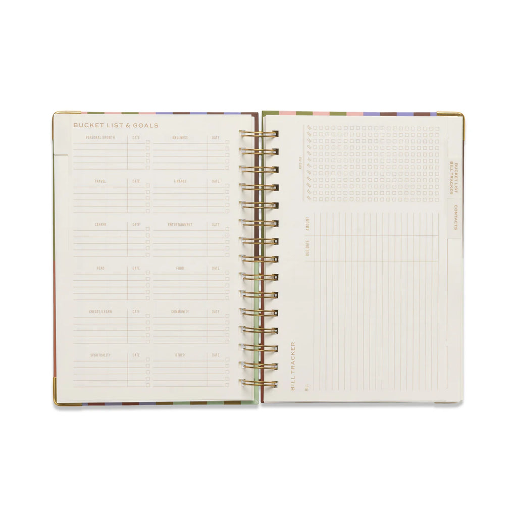 Undated 13 Month Perpetual Planner