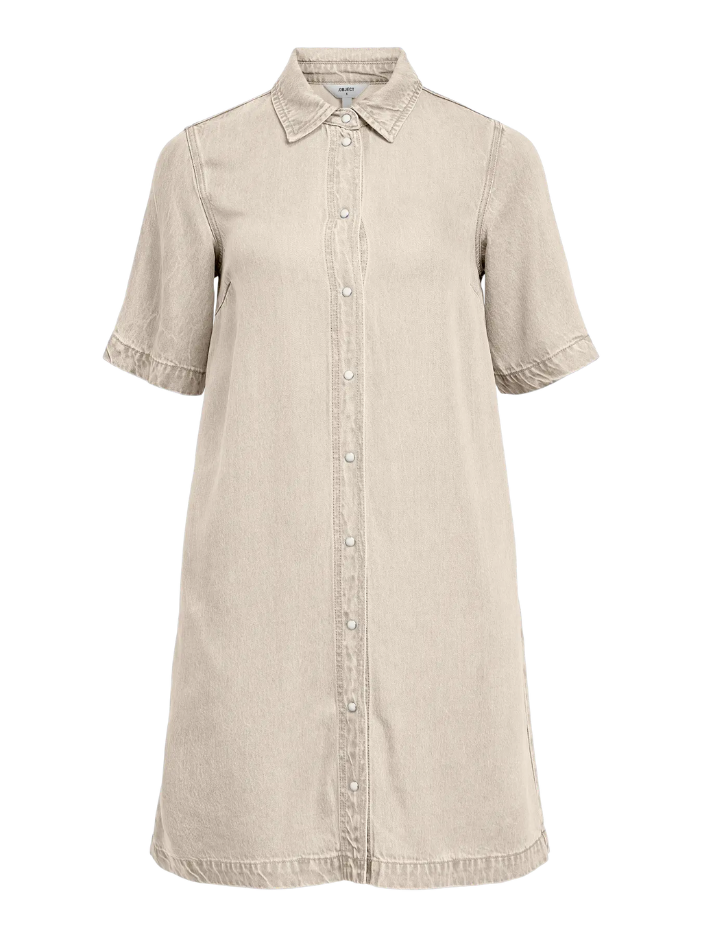 Object Denim Dress - Birch