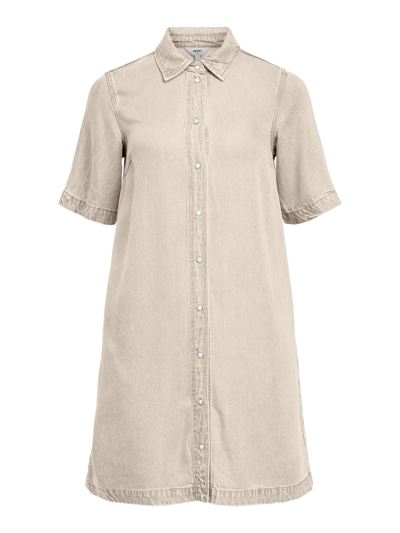 Object Denim Dress - Birch