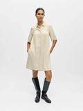 Object Denim Dress - Birch