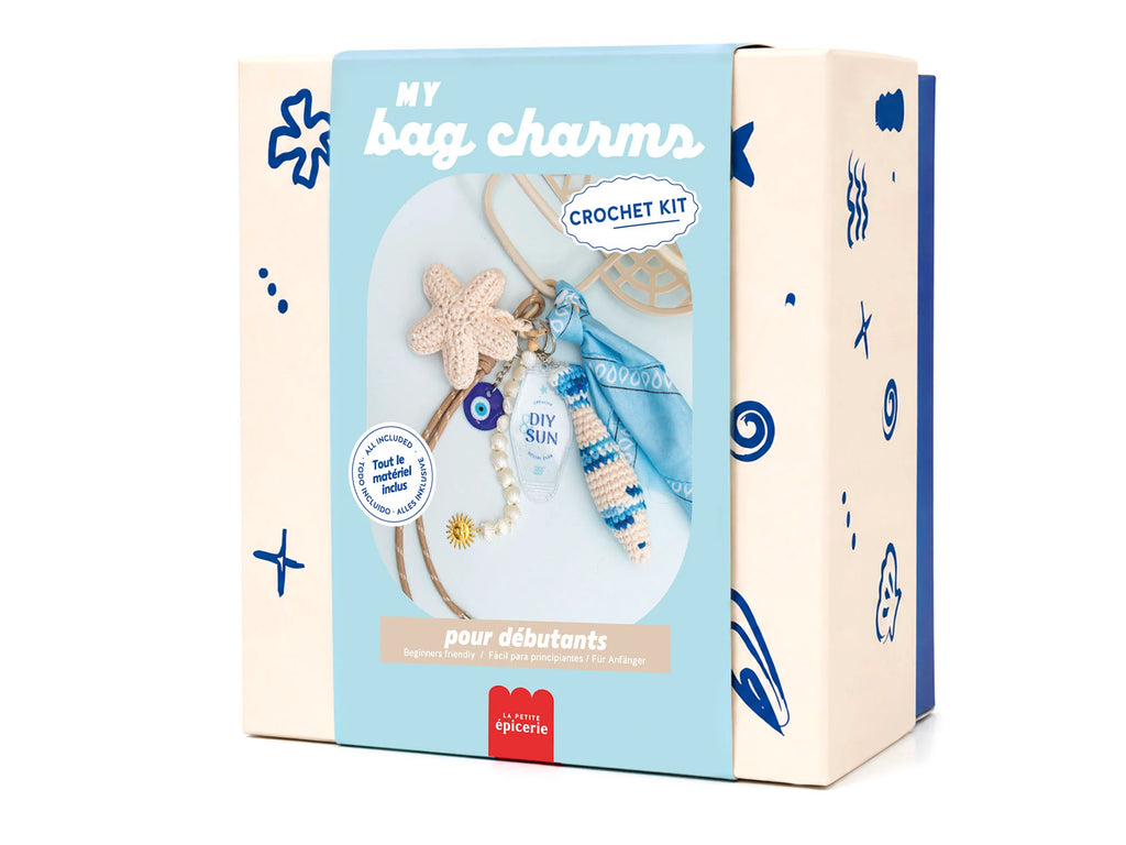 Kit DIY Crochet Bag Charms - Vitamin Sea