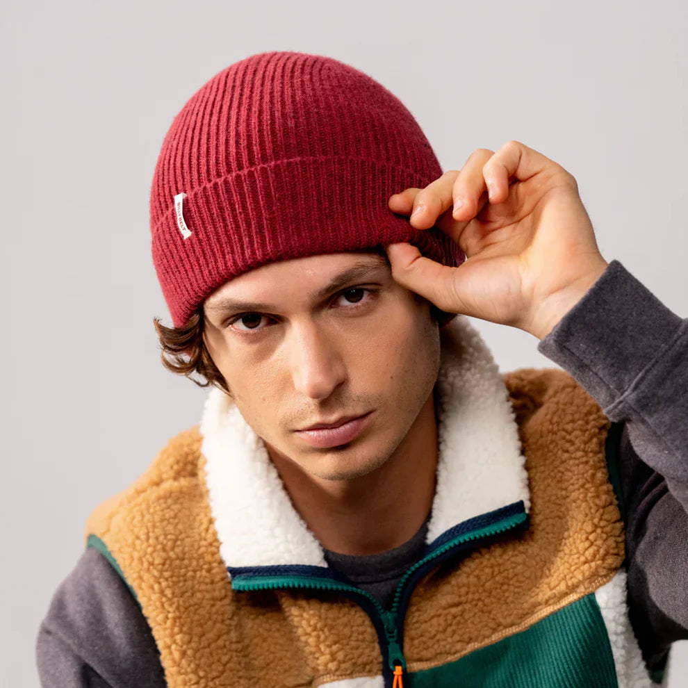 Wollen Muts - Terracotta