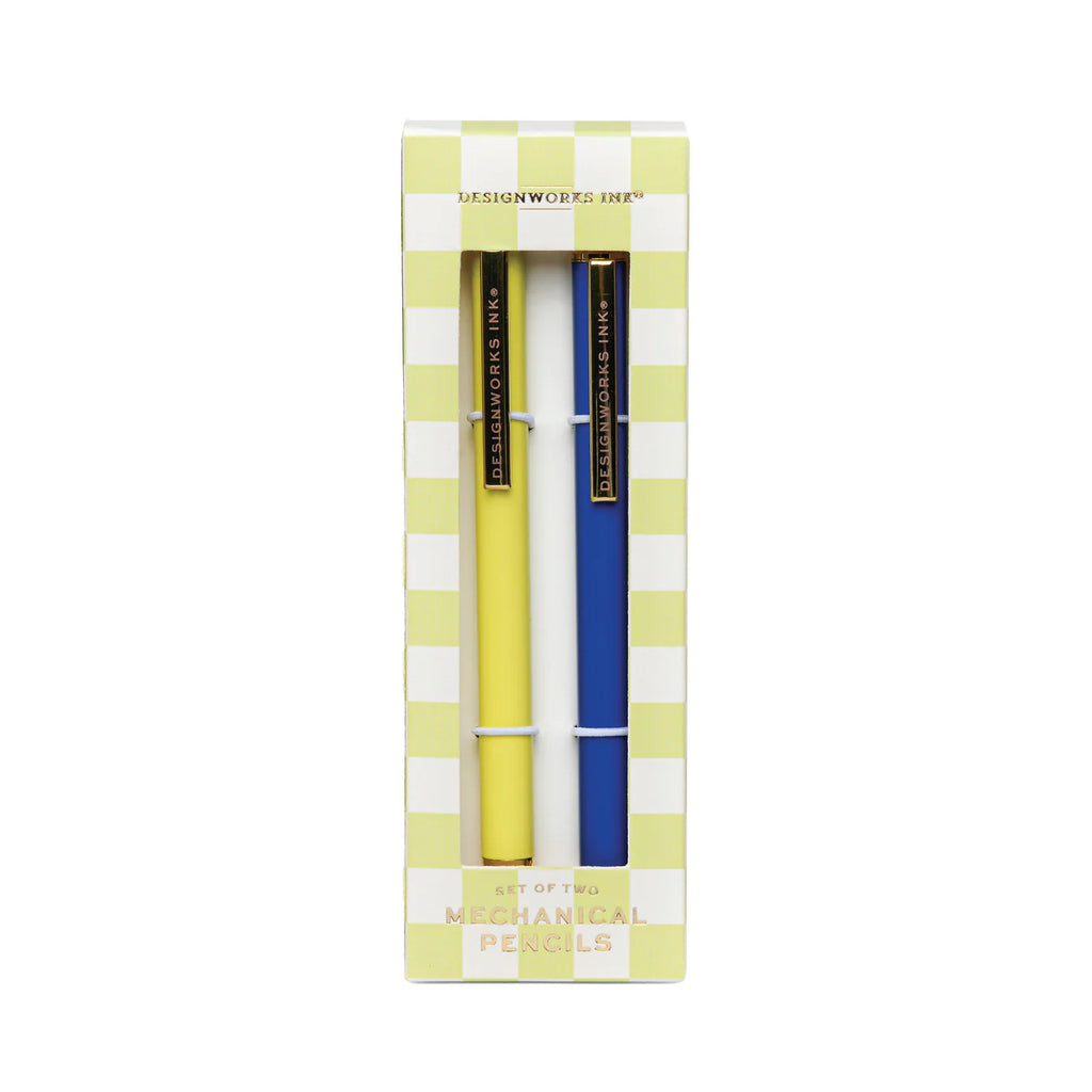 Designworks Ink - Mechanical Pencils Cobalt & Citron (set of 2)