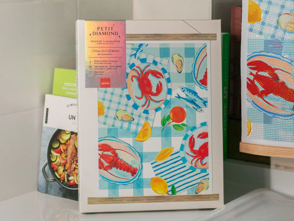 Diamond Painting - Citrus And Lobster
