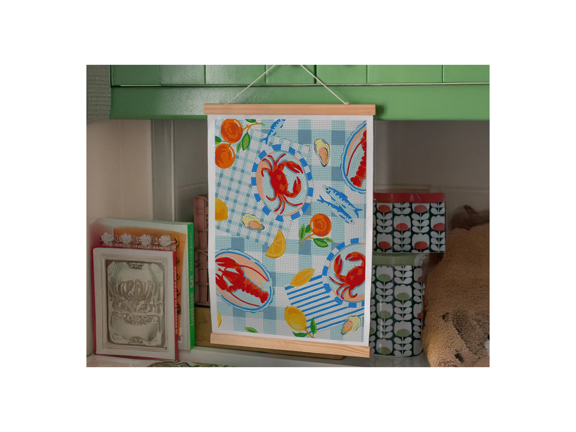 Diamond Painting - Citrus And Lobster
