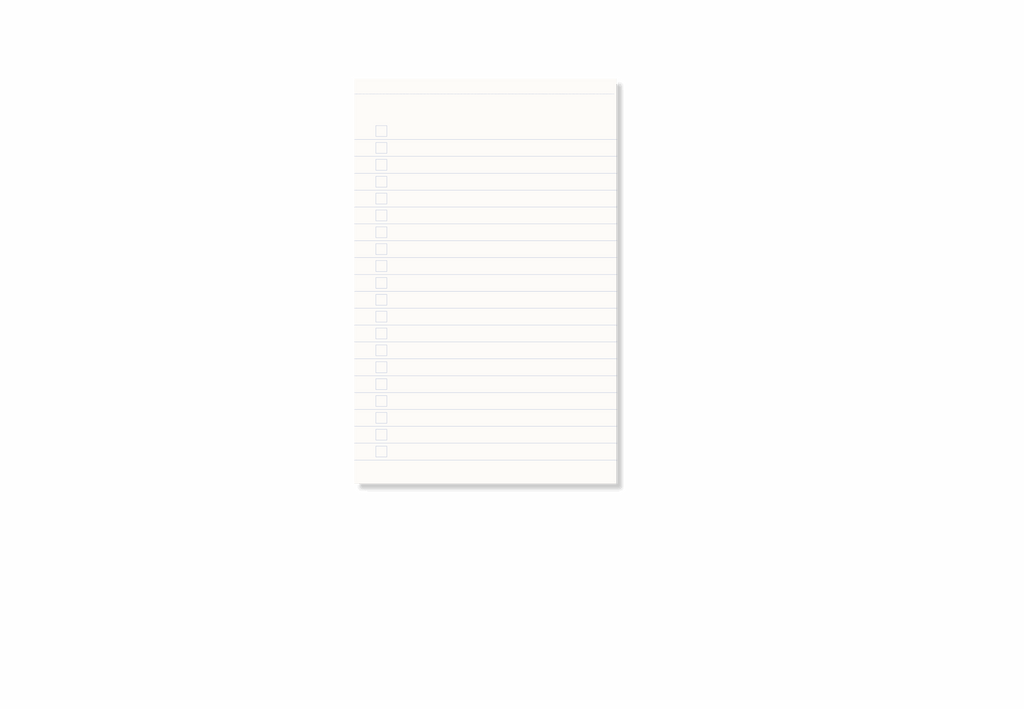 A-Journal Notepad - A Table