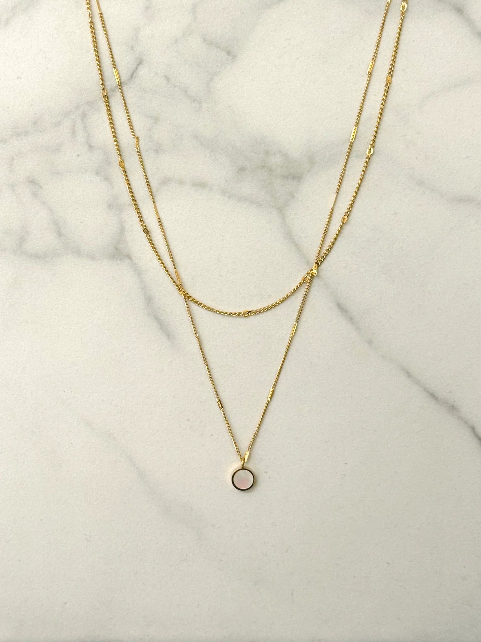 Halsketting - Bamba Double Layered