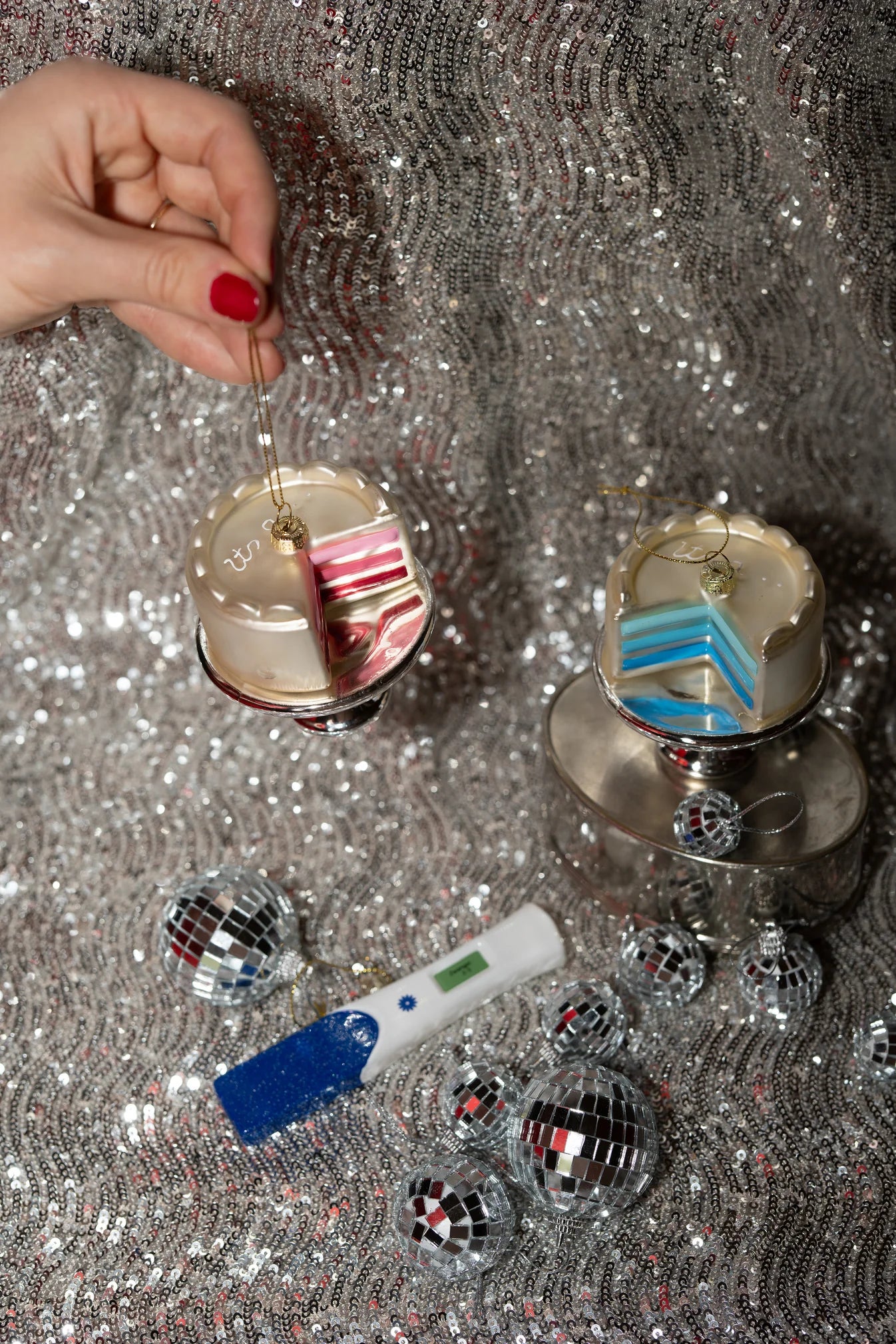 Kerstornament - Zwangerschapstest