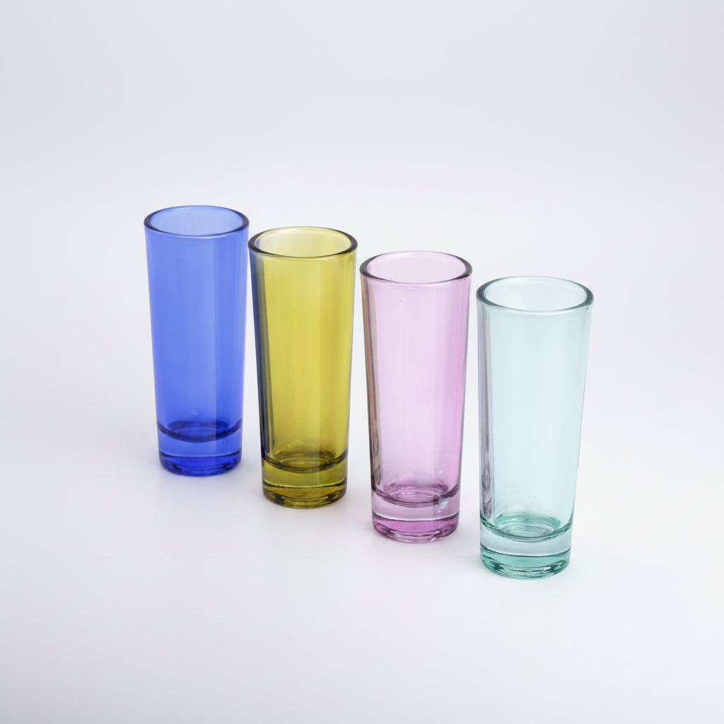 Here's How The gracie set of 4 shot glasses assorted
