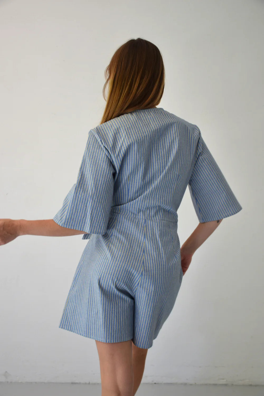 Mindtraveler Striped Jumpsuit