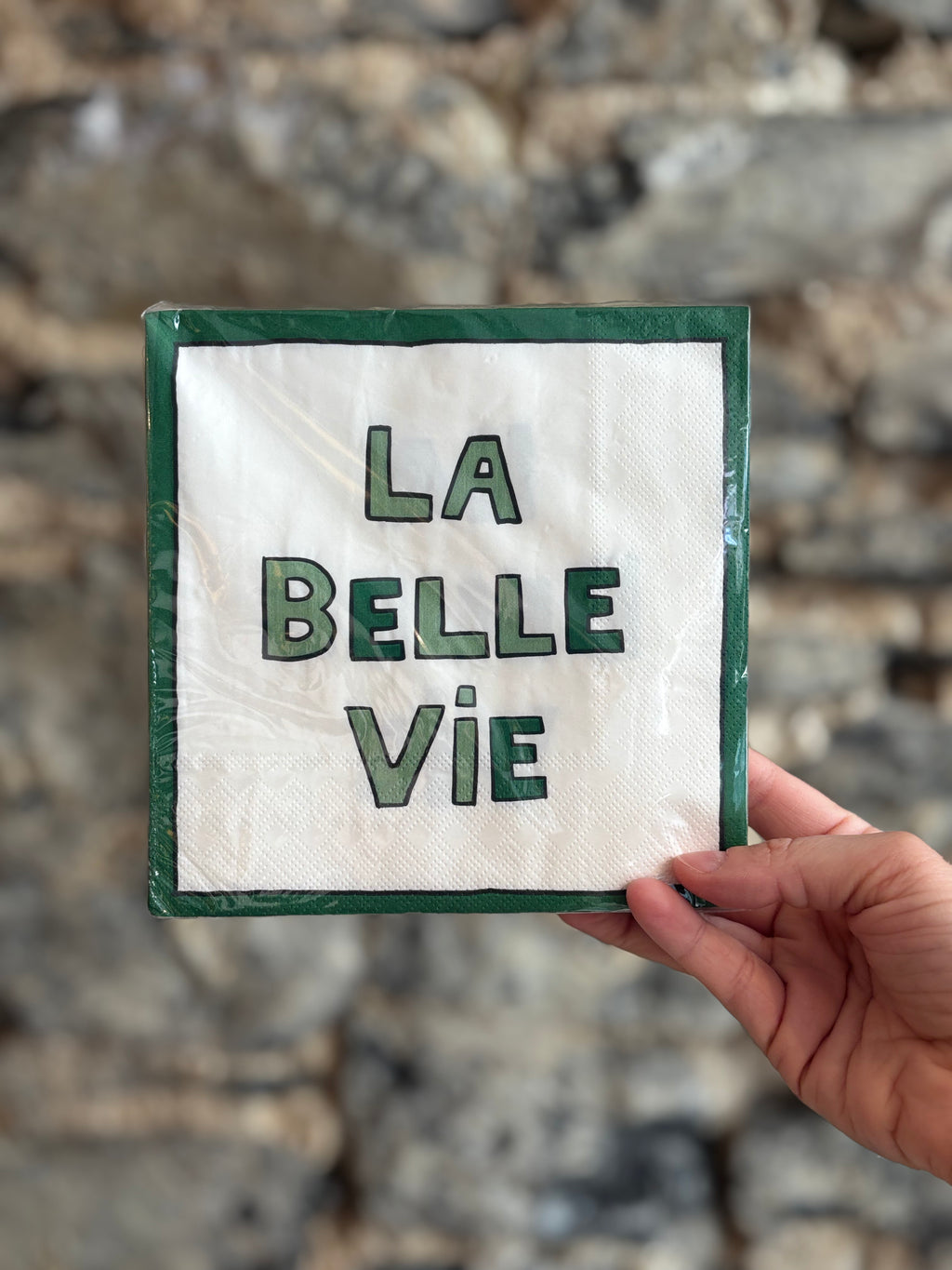 Papieren Servetten - La Belle Vie