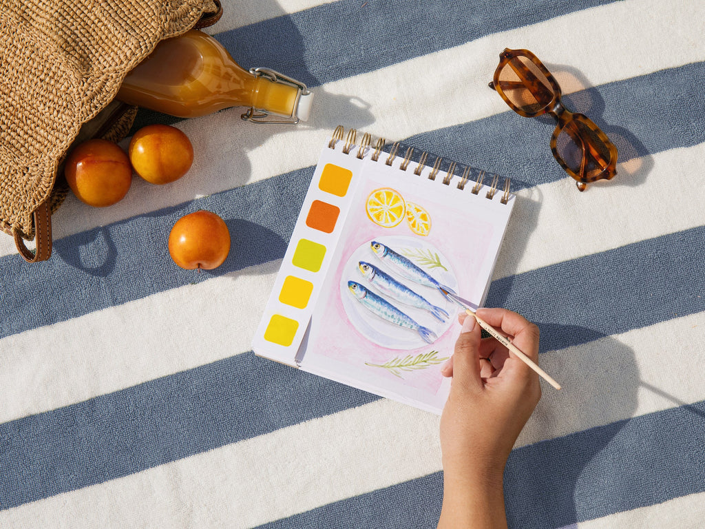 Travel Book Watercolor