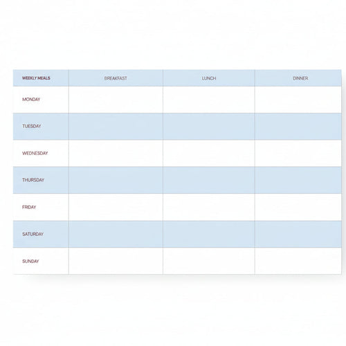 A-Journal Meal Planner