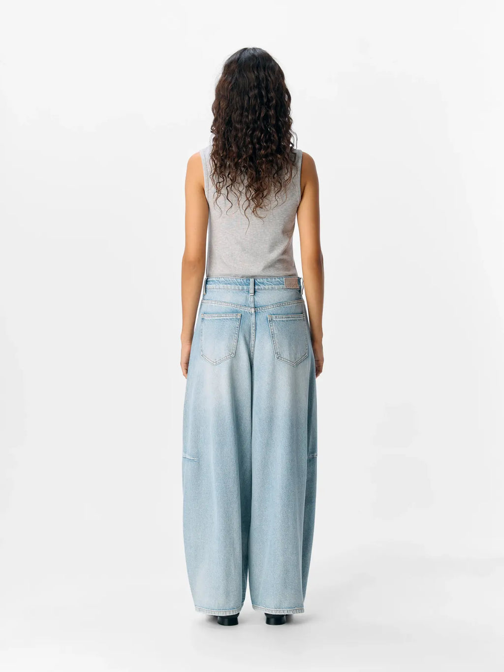 Object Barrel Jeans - Light Blue